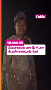 Miss France 2025, en pleurs après des commentaires grossophobes : sa réponse ferme