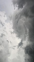Massive Tornado Forms in Sky Over Bismarck, North Dakota, US