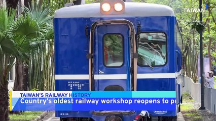 Taipei Railway Workshop Restored Into Museum