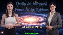 Day 29 Audio-Podcast: AI Career Paths—Shape Your AI Future! | #DailyAIWizard