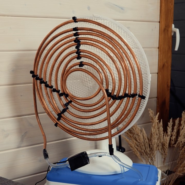 De l'air frais en 5 minutes ! Économique et génial