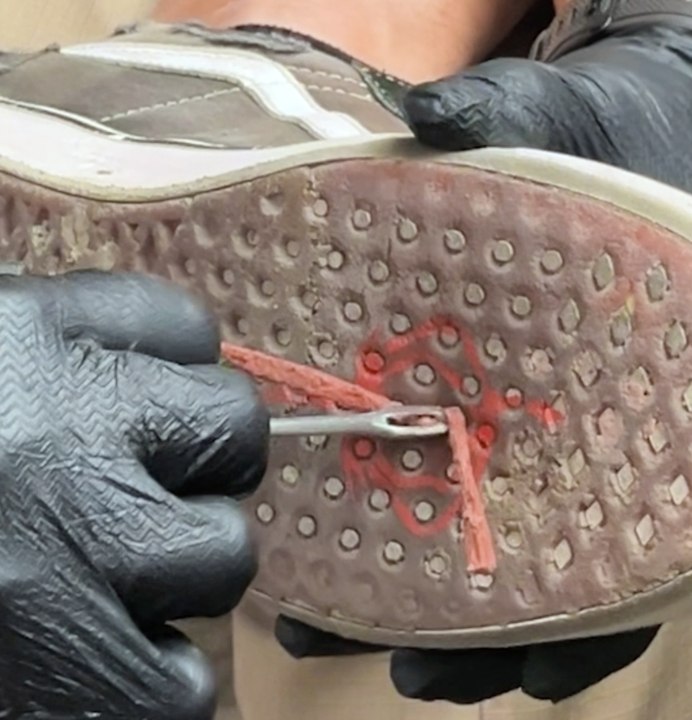 Shoe Fix done right there, no tools needed