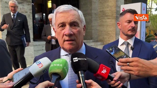 Tajani: Giusto lavorare per costruzione dello Stato palestinese, pronti a fare il necessario