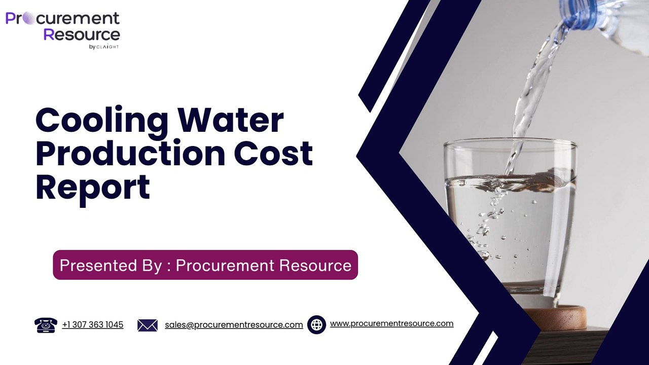 Cooling Water Production Cost Analysis Report