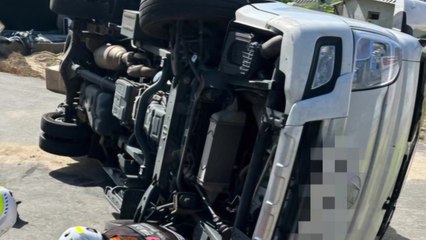 전북 남원서 1톤 트럭에 깔린 에어컨 설치 기사 중태 / YTN