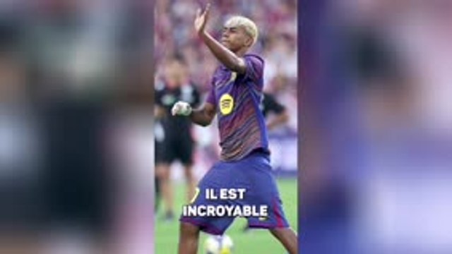 Barcelone - Flick s'enflamme encore pour l'incroyable Lamine Yamal !
