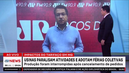 Tarifaço de Trump faz siderúrgicas de MG paralisarem atividades