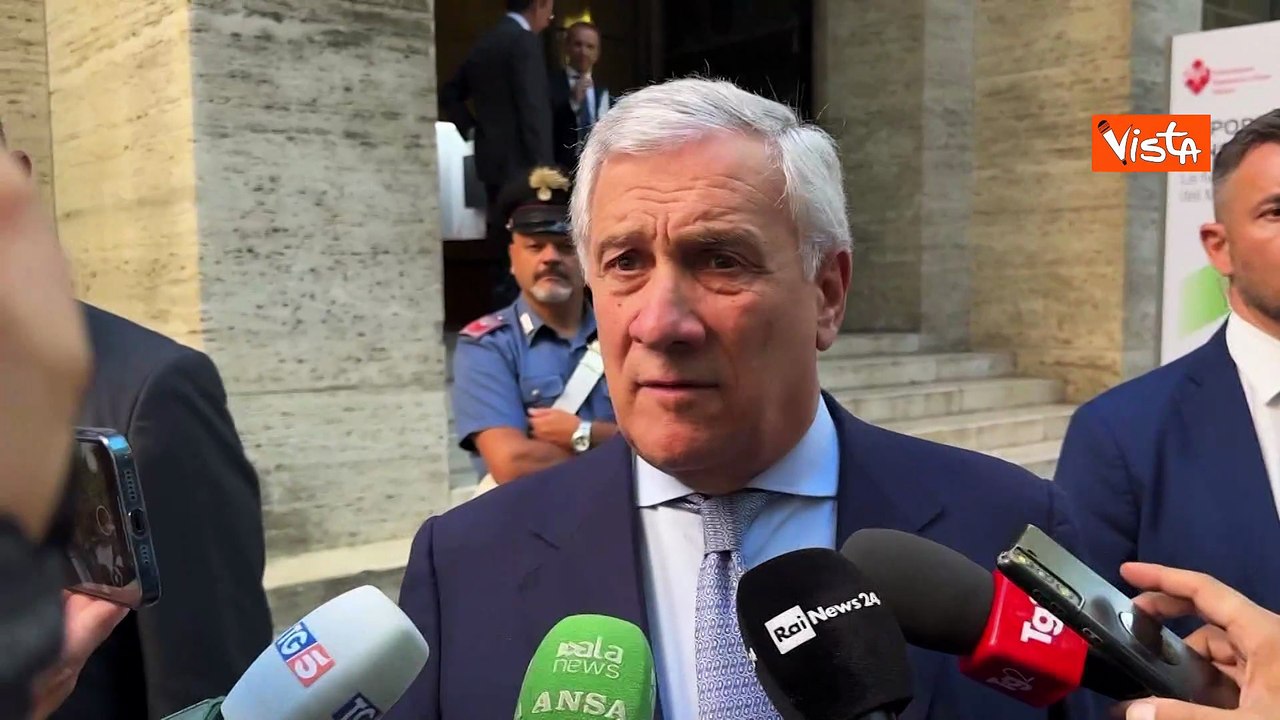 Gaza, Tajani: Inaccettabile l'attacco alle comunità cristiane palestinesi