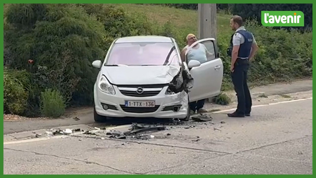 Wasseiges - accident de la route