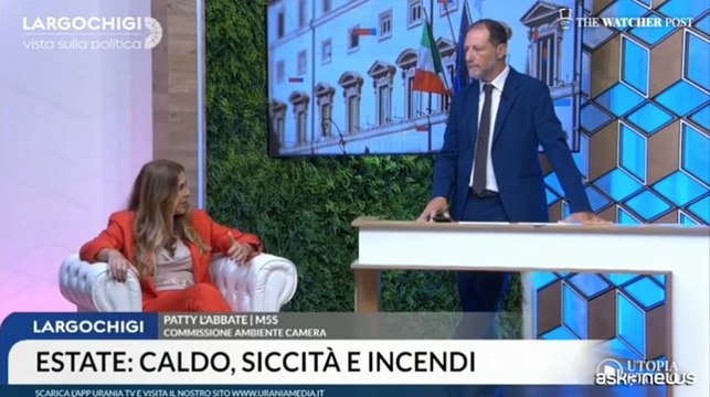 Incendi, L'Abbate (M5S): Completare piani per i parchi naturali