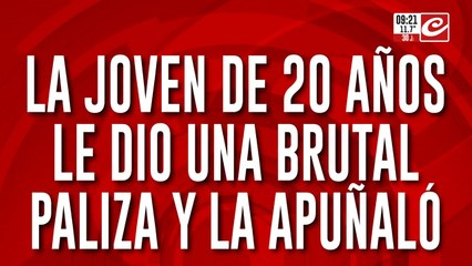 Se enojó porque su mamá la mandó a trabajar, la golpeó y la apuñaló