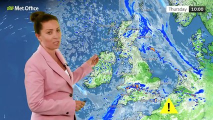 Met Office Wednesday evening weather forecast 30/07/2025