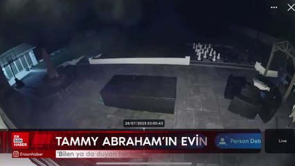 Tammy Abraham, evine hırsız girdiğini açıkladı