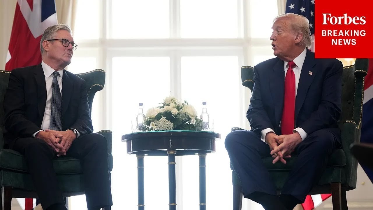 Trump Asked About Criticisms That Starmer 'Wasn't Entirely Honest About Free Speech And Immigration'
