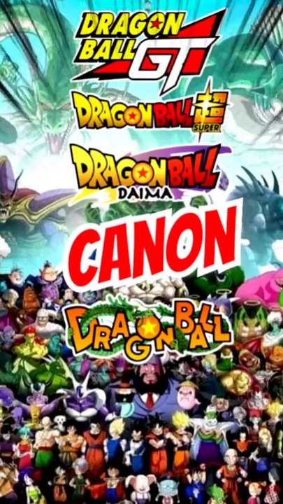 TOUS les Dragon Ball sont CANON ! Et toi tu en pense quoi ???