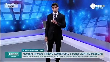 Sinal da Record News é invadido e exibe mensagem enigmática durante jornal