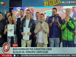 Mérida I Pueblo de Ejido alza su reconocimiento ante la proclamación del alcalde Jesús Rodríguez