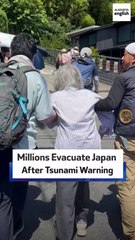 Millions Evacuate Japan After Tsunami Warning