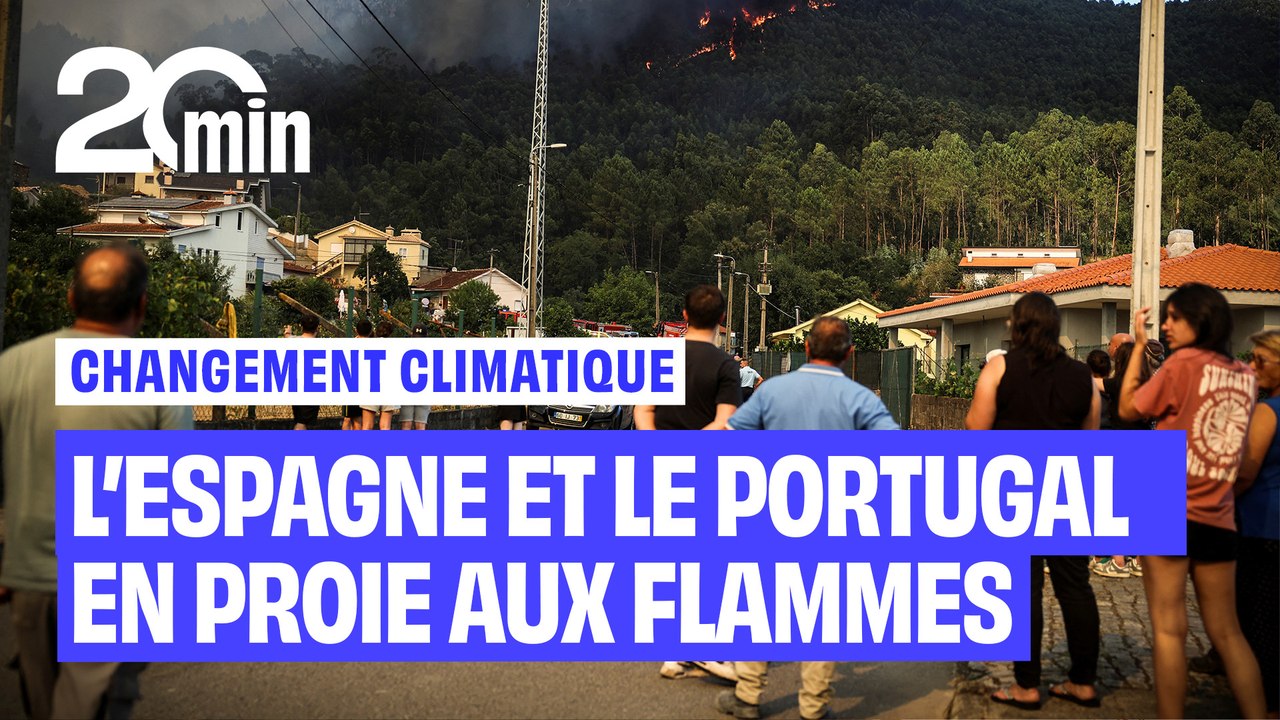 L’Espagne et le Portugal luttent contre des incendies spectaculaires