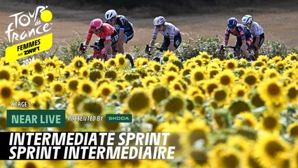 Intermediate Sprint - Stage 5 - Tour de France Femmes avec Zwift 2025