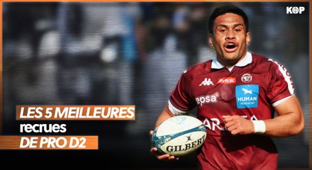 🔥 Notre top 5 des recrues à suivre en Pro D2
