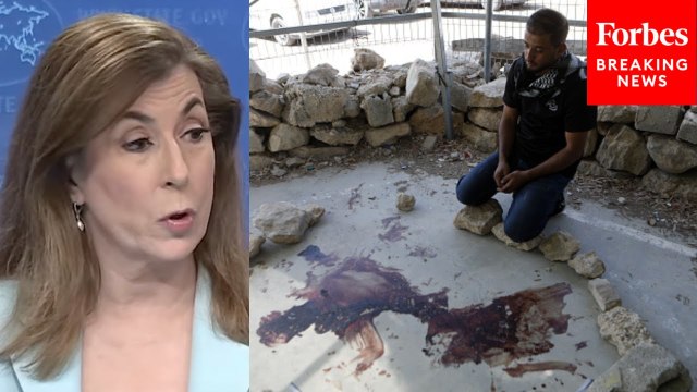 State Department Spokesperson Grilled On Administration Lifting Sanctions On Settler Who Killed Palestinian In West Bank