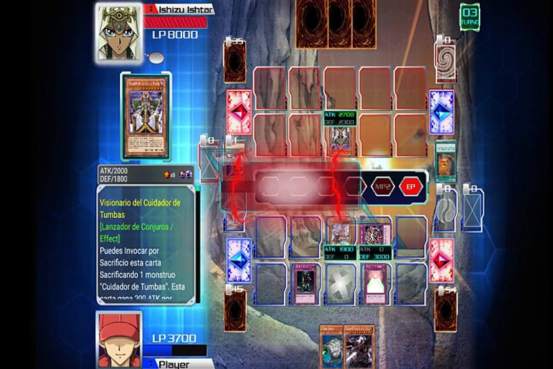 Primera batalla con Ishizu Ishtar
