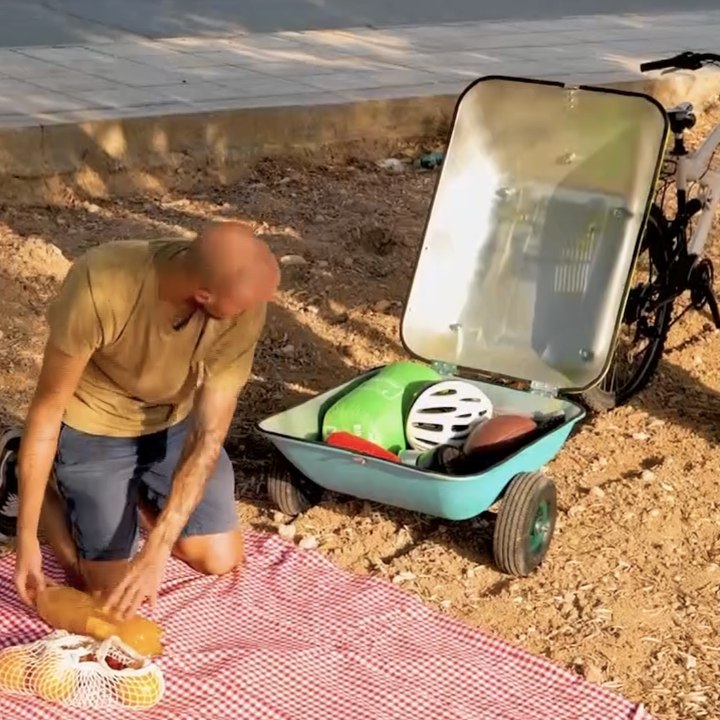 Ils ont dit que ce n'était qu'un chariot... Nous en avons fait un chariot de camping 🧳🏕️