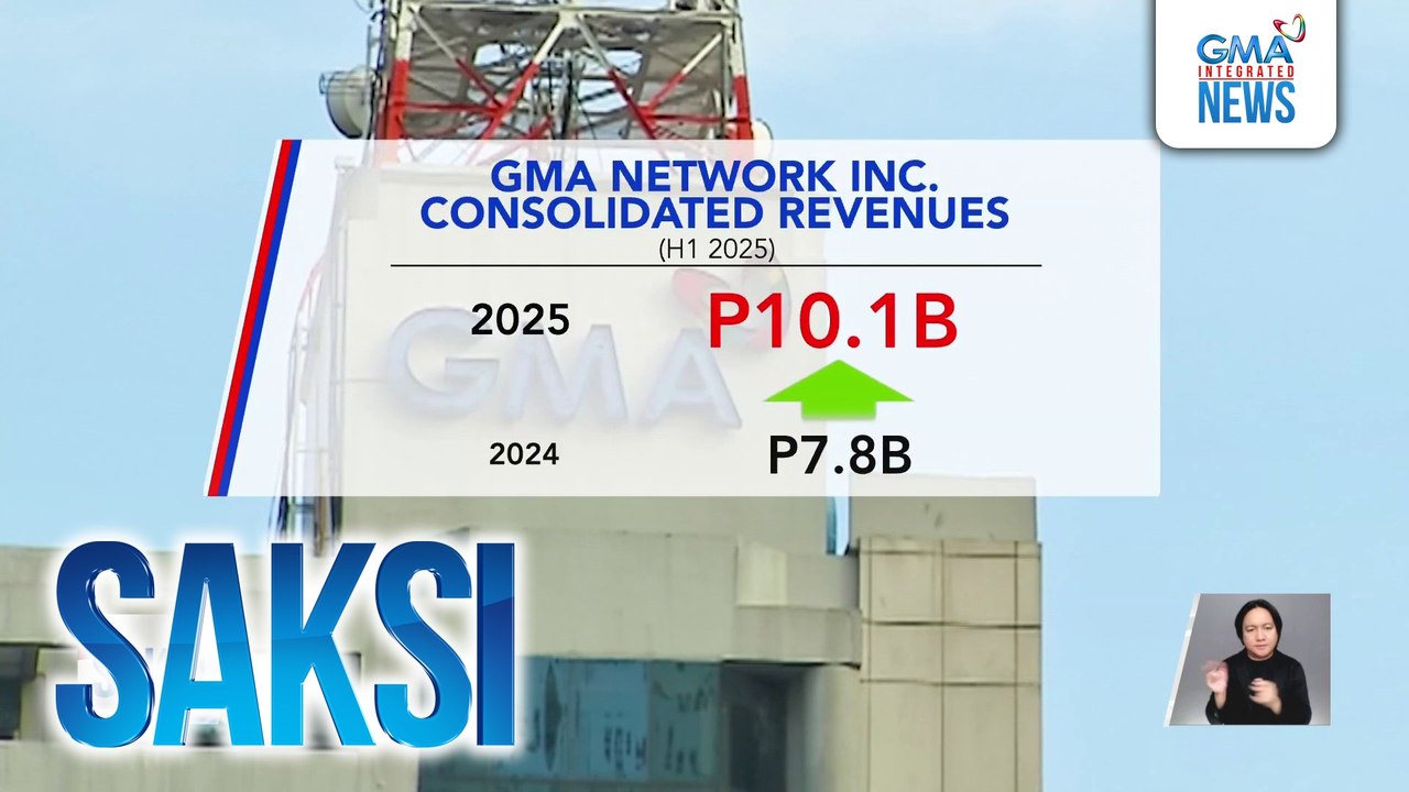 GMA Network, patuloy ang pag-arangkadaa unang anim na buwan ng 2025 | Saksi