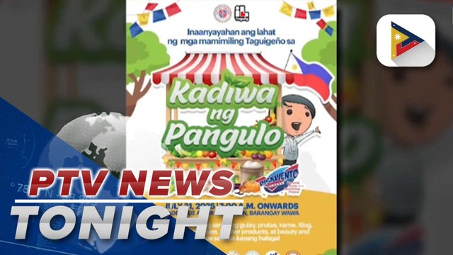 Taguig LGU invites residents to avail of cheaper goods from Kadiwa ng Pangulo store