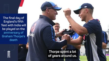 Stokes on 'special and emotional day' as anniversary of Graham Thorpe's death looms