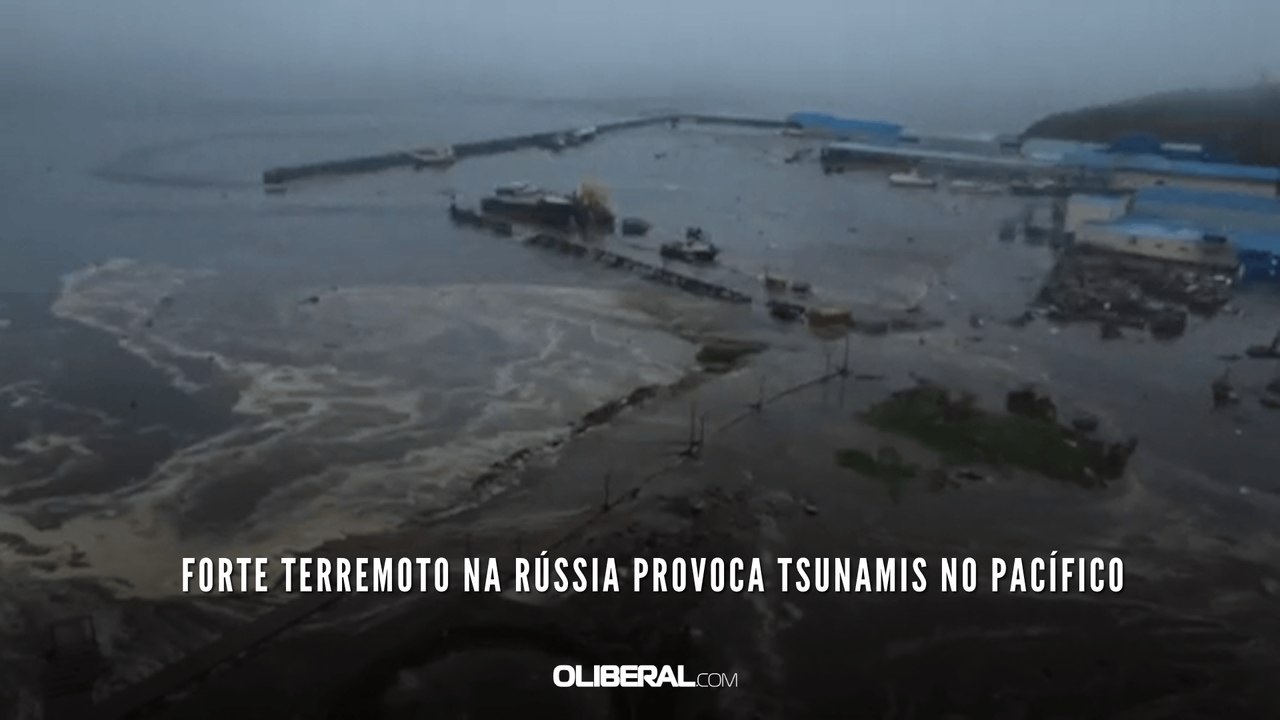 Forte terremoto na Rússia provoca tsunamis no Pacífico