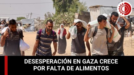 La desesperación en Gaza crece a medida que disminuyen los suministros de alimentos