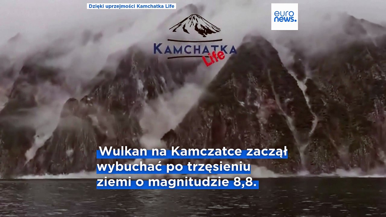 Wideo: Kilku rannych w Rosji po trzęsieniu ziemi i tsunami