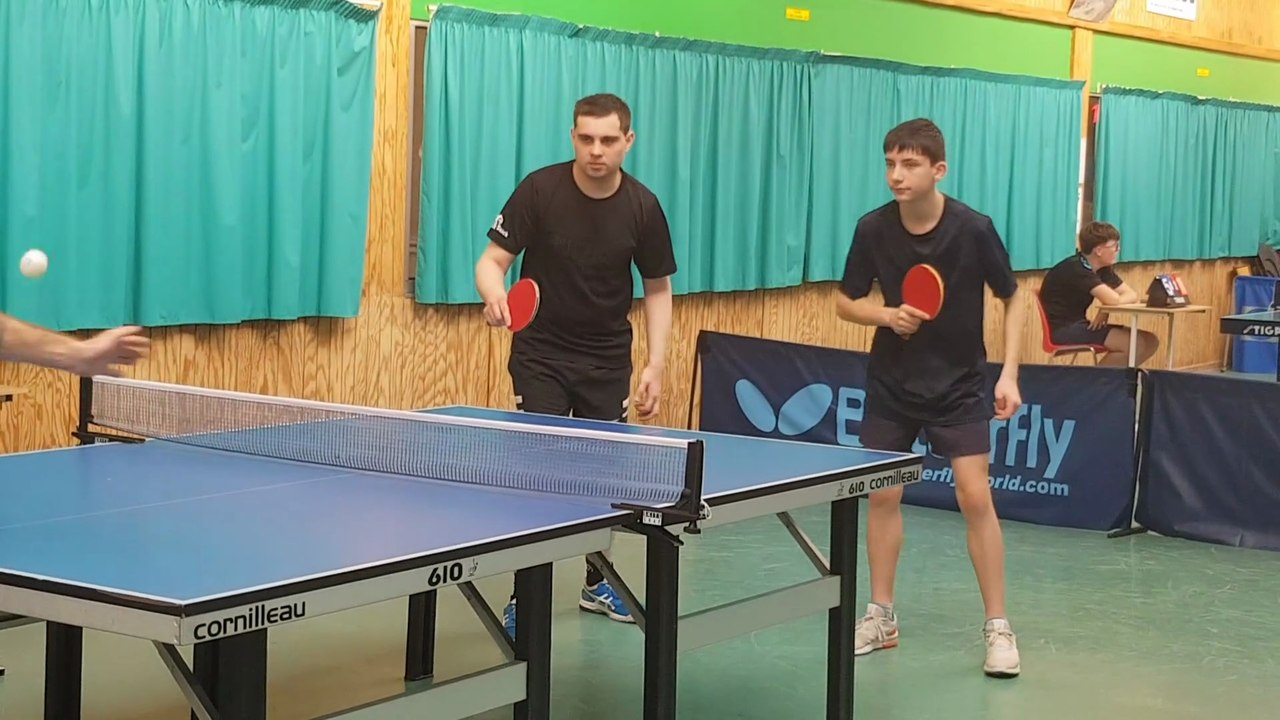 Championnats de Tennis de Table à Chaumont le 08/03/25 - Phase 2 - Nogent 2 vs Chaumont ECAC 6