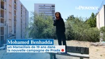 Mohamed Benhadda, un Marseillais de 19 ans dans la nouvelle campagne de Prada