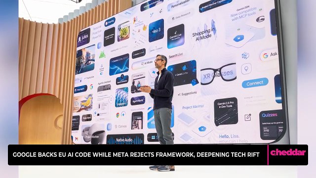 Google Backs EU A.I. Code While Meta Rejects Framework, Deepening Tech Rift