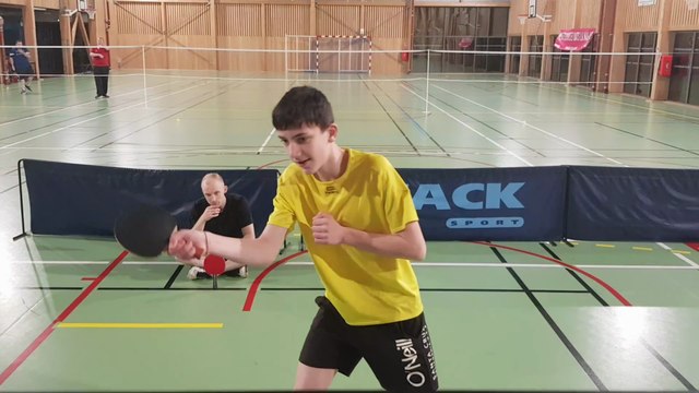 Entraînement de Tennis de Table à Nogent le 14/03/25 - Les pongistes de l'ASNTT