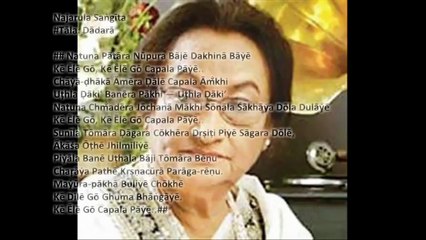 Notun Patar Nupur Baje - Kazi Nazrul Islam নতুন পাতার নূপুর বাজে Vocal Only