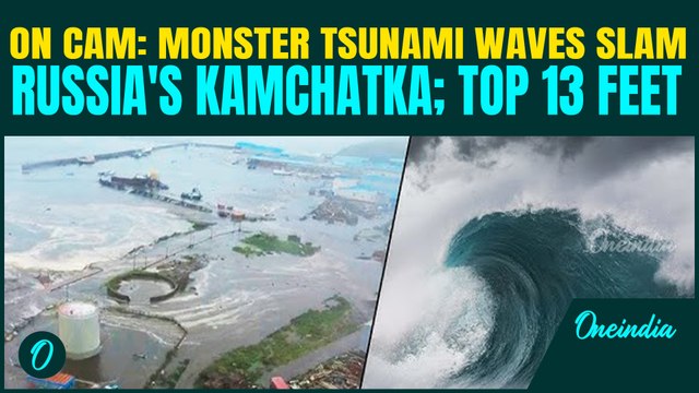 Russia Tsunami SHOCKING VIDEO: Monster 8.8 Quake Triggers 13-Ft Waves, Panic Spreads Across Pacific