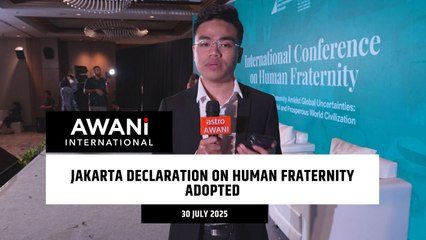 Jakarta Declaration on Human Fraternity adopted