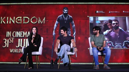 KINGDOM Grand Press Meet LIVE ｜ Vijay Deverakonda, SatyaDev, Bhagyashrii ｜ Anirudh ｜ Gowtam T