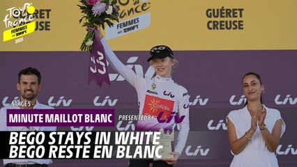 Liv White Jersey Minute - Stage 5 - Tour de France Femmes avec Zwift 2025