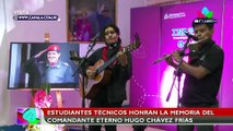 👨‍🏫📚 Estudiantes técnicos rinden homenaje al Comandante eterno Hugo Chávez Frías