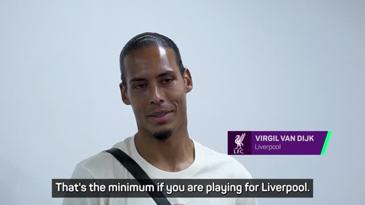 'Win everything' - Van Dijk sets out Liverpool'...