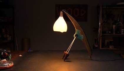 Lampes sculpturales inspirées par la forme, la texture et la lumière !