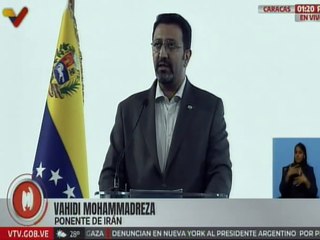 Ponente Vahidi Mohammadreza: Medios de comunicación buscan desestabilizar régimen de Irán