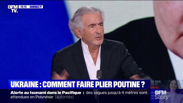 Guerre en Ukraine: Ce qui fera plier Poutine, c'est le jour où des soldats russes sortiront des tranchées en levant les mains , estime Bernard-Henri Lévy, écrivain et philosophe