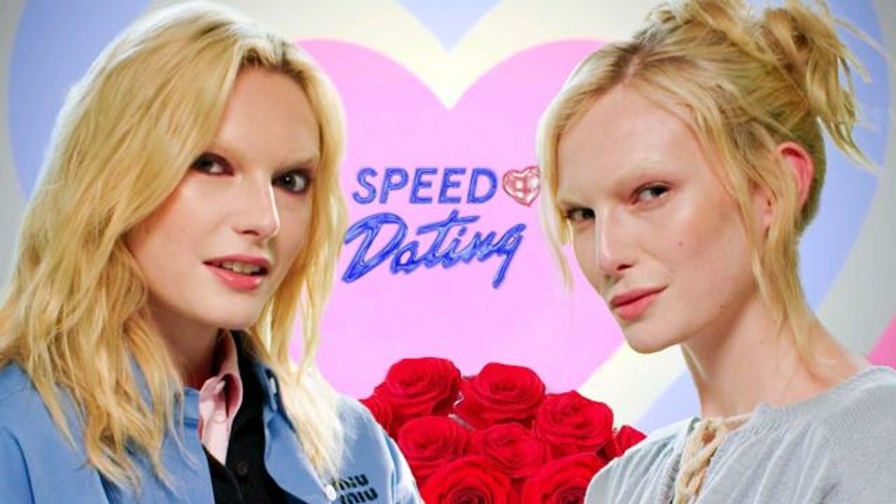 Alex Consani & Alex Consani Speed Date Each Other