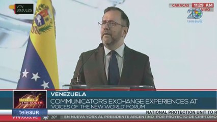 Venezuela: Communicators exchange experiences at “Voices of the New World” forum